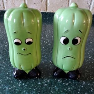 Vintage salt and pepper shakers
